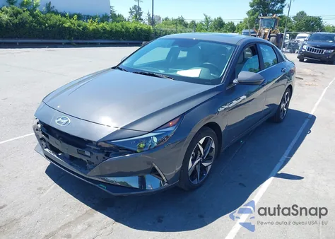 2023 Hyundai Elantra Hybrid Limited из США, поврежденный, VIN KMHLN4AJ9PU083715